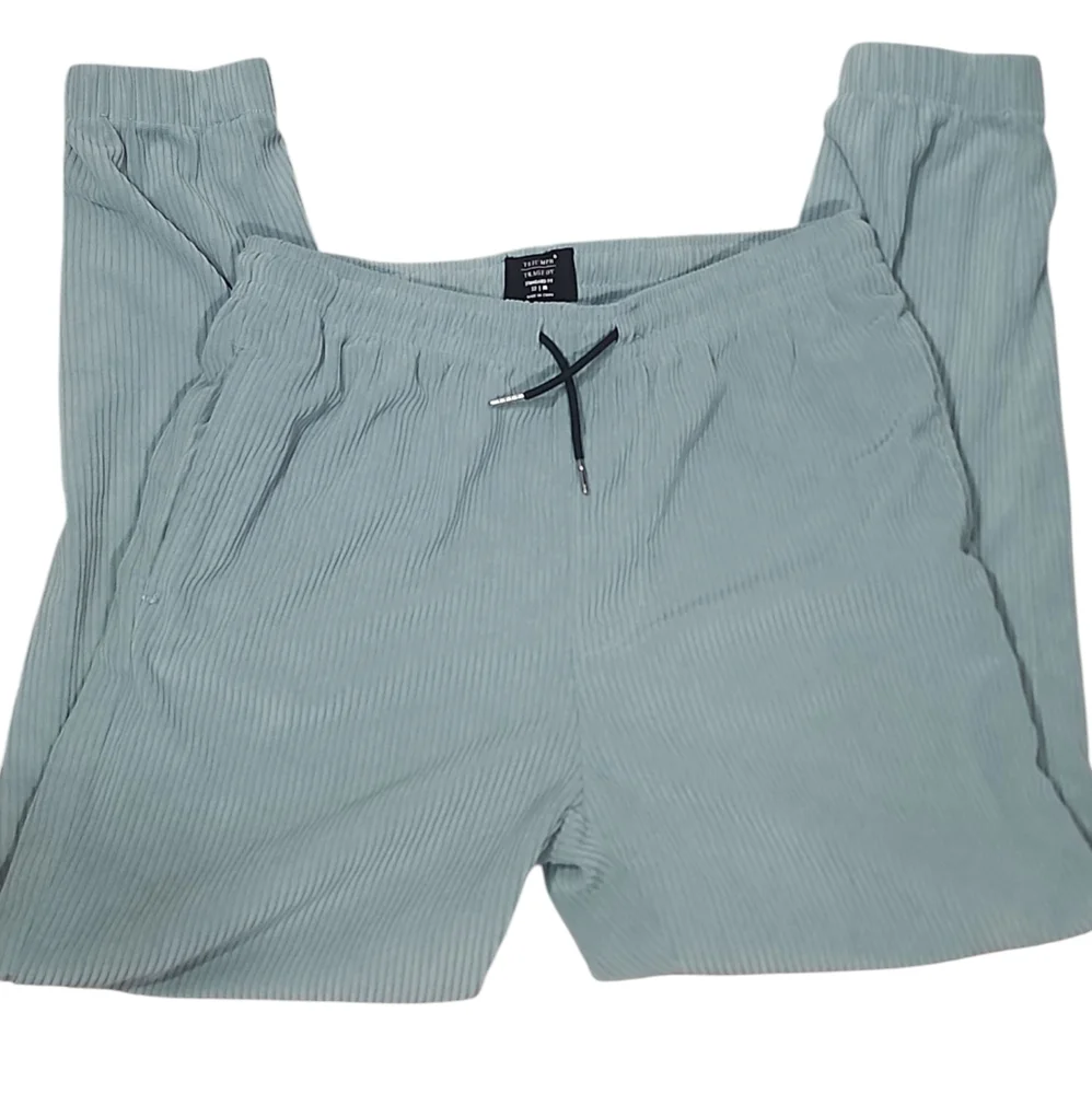 Triump Tragedy Corduroy Drawnstring Pull On Men's Light Blue Pants. 32 - Picture 4 of 10